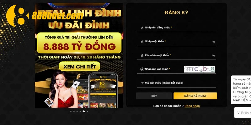 Cung cấp đầy đủ thông tin đăng ký xác nhận lại để hệ thống xử lý